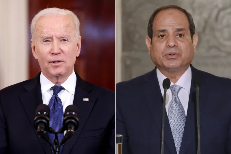 الرئاسة المصرية ترد على بايدن وتؤكد أنها فتحت معبر رفح بدون قيود