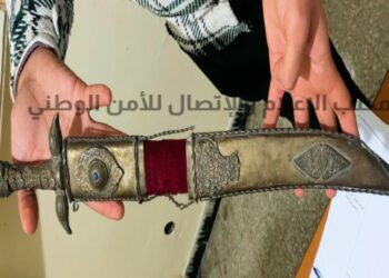 العاصمة: إيقاف شخص بحوزته خنجر يشتبه في كونه قطعة أثرية