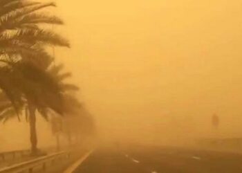 طريق السيارة تونس قابس: رياح رملية تحجب الرؤية