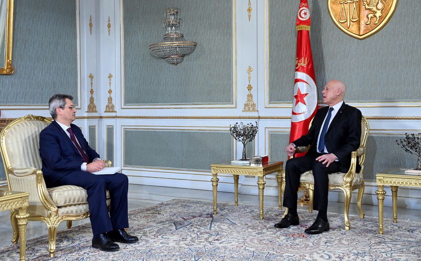 إنخراط البنوك والمؤسسات المالية في دعم الإقتصاد: أبرز محاور لقاء سعيّد برئيس جمعية البنوك