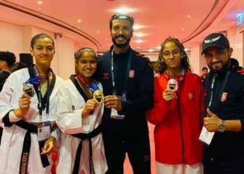 بطولة الفجيرة : 3 ميداليات لأواسط المنتخب الوطني للتايكواندو