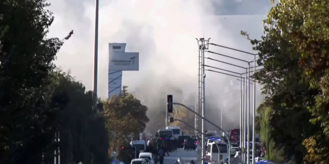 انقرة- 4 قتلى و 14 جريحا في هجوم إرهابي على الشركة التركيّة لصناعات الفضاء