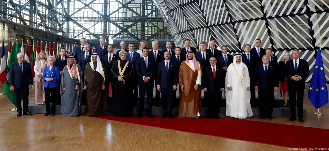 أول قمة أوروبية خليجية تدعو إلى الوقف الفوري لإطلاق النار