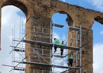 انطلاق عملية ترميم وصيانة “الحنايا” بباردو