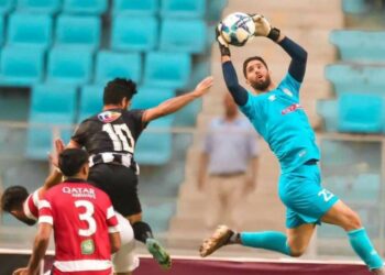 بعد تعرّضه لكسر مضاعف في ساقه اليسرى…الحارس معز حسن ينهي موسمه الحالي