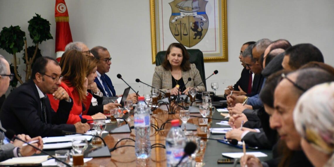 وزيرة الصناعة تطّلع على تقدّم مشروع وضع علامة “صنع في تونس” على المنتوجات