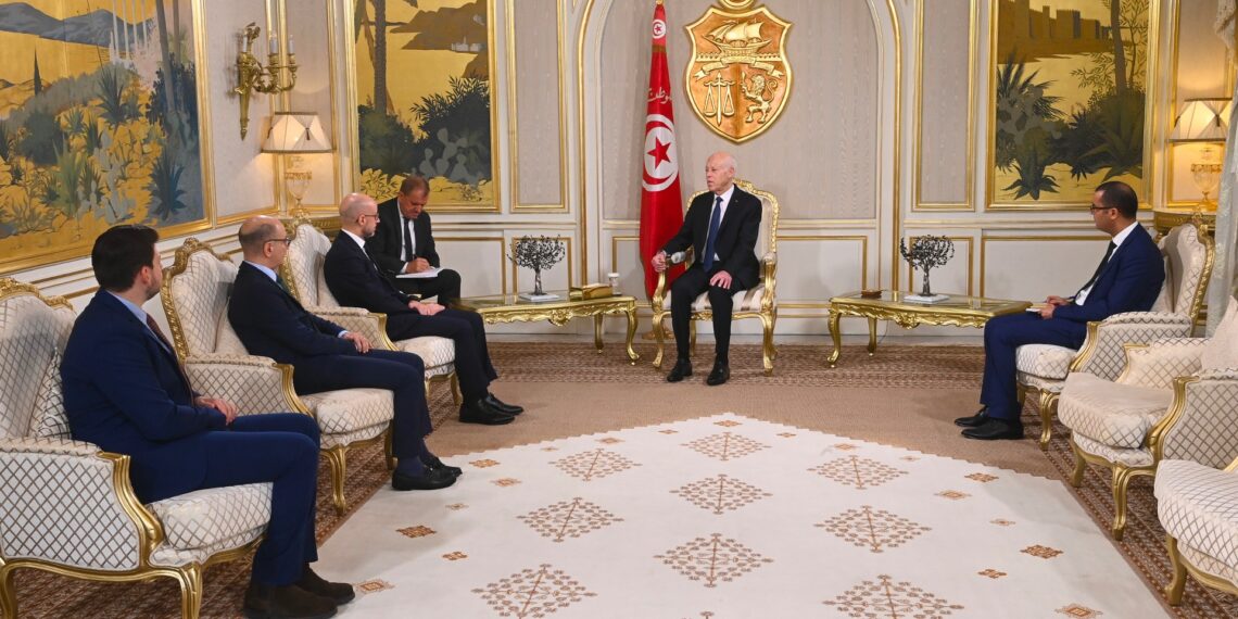 استقبل النائب الأول لرئيس المحكمة الجنائية:سعيّد يشدد على موقف تونس الثابت من الحقّ