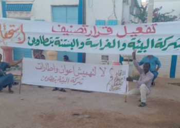 جهات-تطاوين: اعوان واطارات البيئة والغراسات والبستنة في اضراب مفتوح