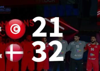 مونديال-كرة اليد: تونس تنهزم أمام الدنمارك (32-21)