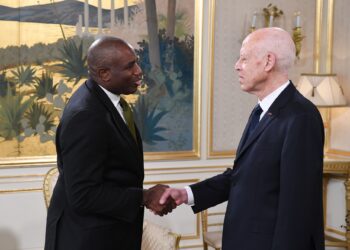 رئيس الجمهورية يستقبل وزير الشؤون الخارجية والكومنولث والتنمية البريطاني