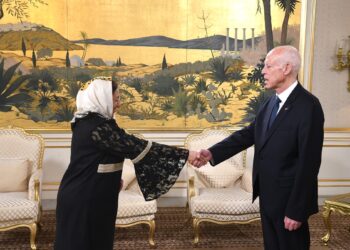 رئيس الدولة يكلف مشكاة سلامة الخالدي بحقيبة المالية