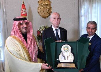 رئيس الجمهورية يستقبل وزير الداخلية السعودي الأمير عبد العزيز بن سعود