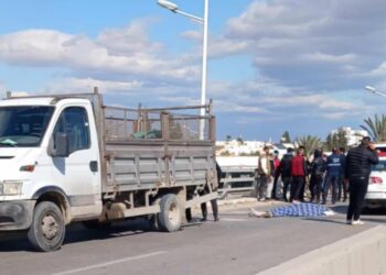 جهات-صفاقس: حادث مرور قاتل بين شاحنة وسائق دراجة ناريّة