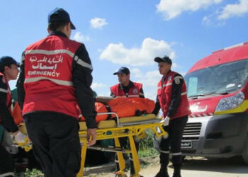 جهات-زغوان: اصطدام بين شاحنة خفيفة وسيارة نقل ريفي وإصابة 5 أشخاص