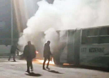 جهات-مدنين: حريق بإحدى حافلات شركة النقل دون تسجيل أضرار بشريّة