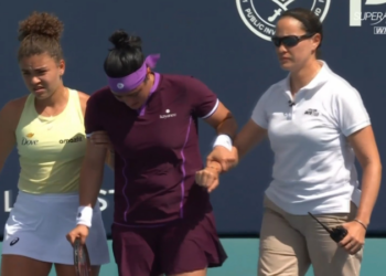 التنّس: أنس جابر تودّع بطولة ميامي بداعي إصابة على مستوى السّاق اليسرى