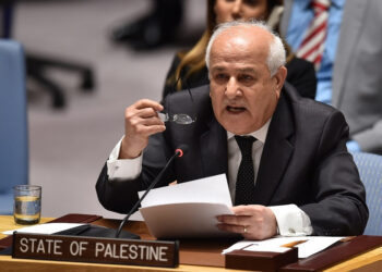 مندوب فلسطين في الأمم المتحدة: الشعب الفلسطيني يقتل عشوائيا