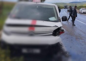 جهات-منوبة: تعرض 5 ركاب إلى إصابات خفيفة في اصطدام لواج بسيارة خاصة