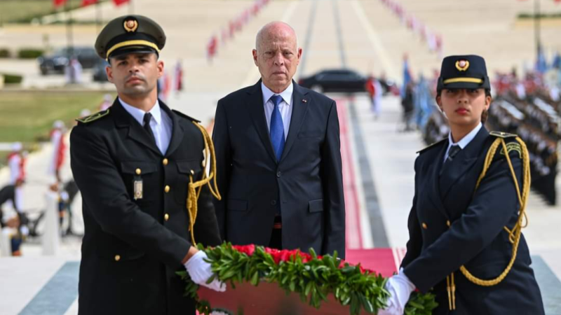 عيد الشهداء: رئيس الجمهورية يشرف على موكب إحياء الذكرى 87 لإحداث 9 افريل 1938