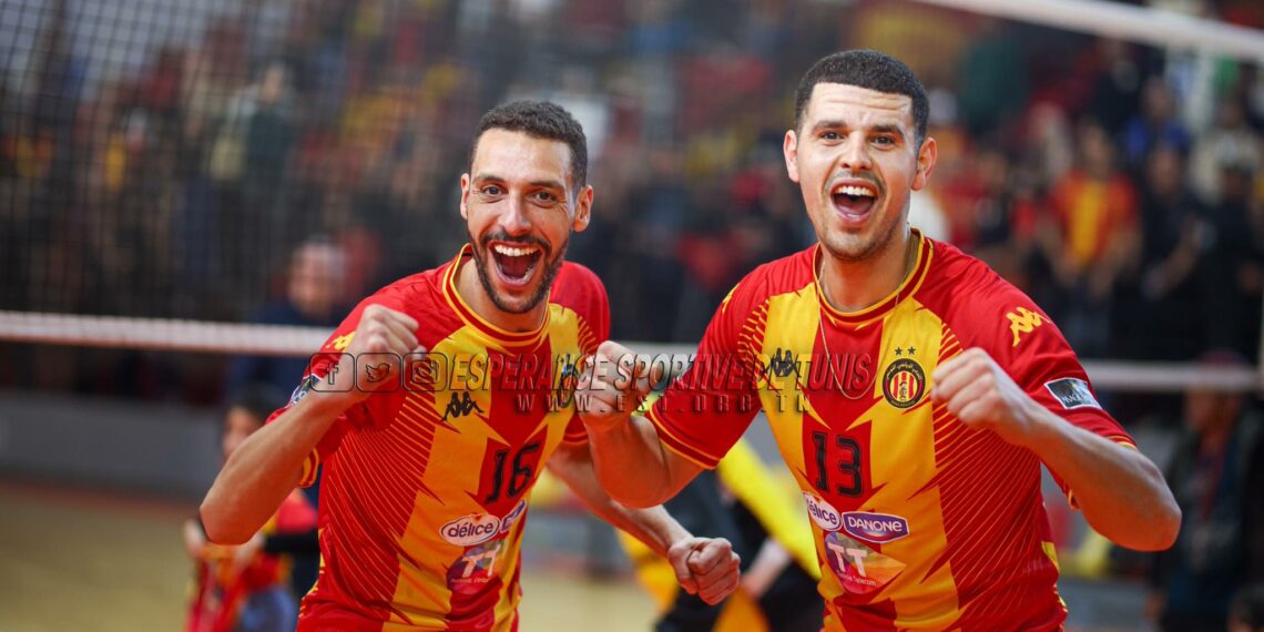 الكرة الطائرة: الترجّي الرياضي بطل تونس للمرتة الثامنة على التوالي