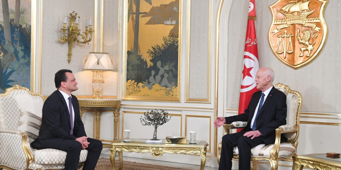 رئيس الدولة يستقبل سفير بلغاريا