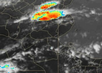الرصد الجوّي: أمطار غزيرة مصحوبة بالبرَد منتظرة بالشمال الغربي والوسط
