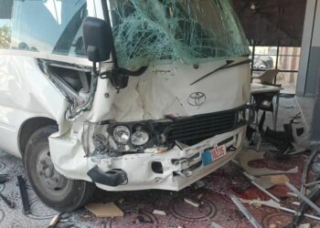 القيروان: حافلة لاعبات الجمعية النسائية ببوحجلة تصطدم بحائط مقهى وتتسبب في 3 إصابات خطيرة