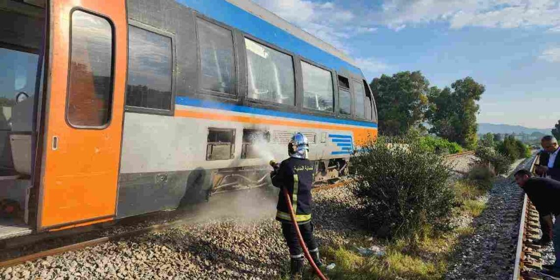 الحمامات: حريق في عربة قطارسوسة-تونس دون وقوع إصابات بشرية