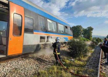 الحمامات: حريق في عربة قطارسوسة-تونس دون وقوع إصابات بشرية