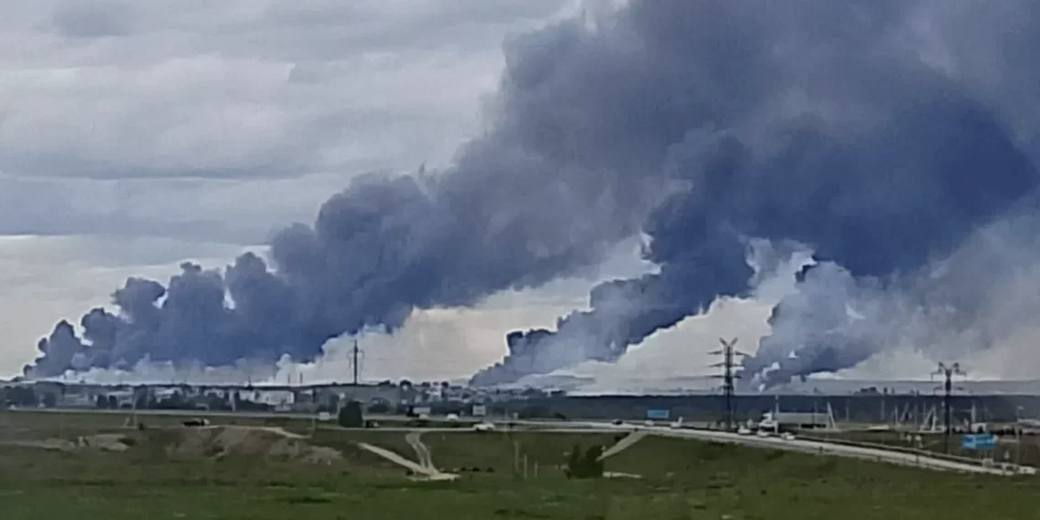 اوكرانيا تنفذ عملية ” واسعة النطاق” وتستهدف قواعد روسية في سيبيريا