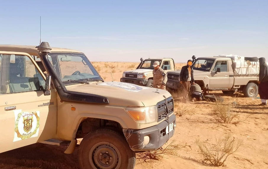 سيدي بوزيد-تطاوين: الحرس الديواني يحجز كميات من السجائر المهربة بقيمة 655 الف دينار