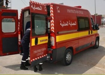 حاجب العيون-القيروان: حادث مرور يتسبب في وفاة امرأة ورضيع