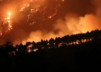 بسبب الحرائق: سوريا تقرر غلق معبر مع تركيا بعد اقتراب النار من الحدود