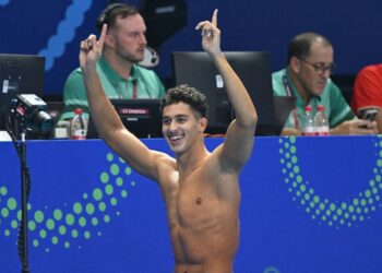 سباحة-بطولة العالم: الجوادي يحرز الذهبية في 800 م سباحة حرّة