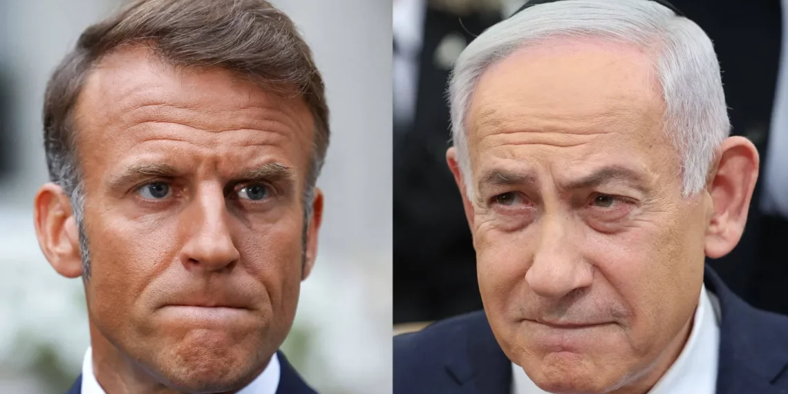 ماكرون يردّ على نتنياهو: “أدعوكم رسميا الى الكف عن الهروب القاتل نحو الأمام في حرب دائمة في غزة تعرض بلدكم للإهانة”