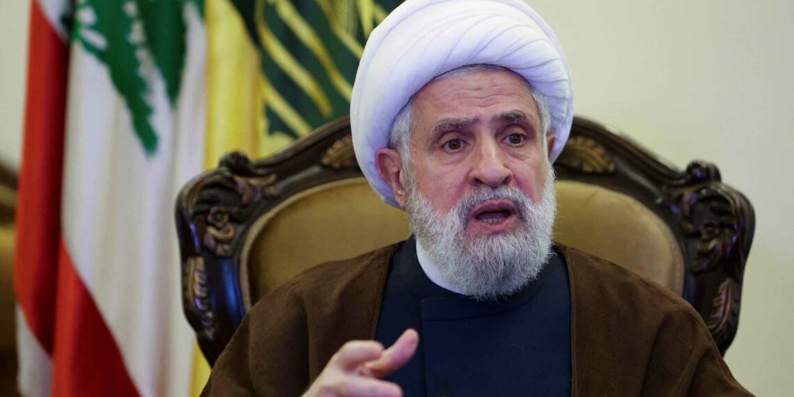 لبنان: نعيم قاسم يعلن أن حزب الله لن يسلّم سلاحه مع استمرار عدوان اسرائيل