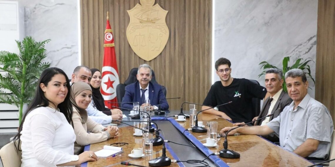 في وزارة الشباب والرياضة: بحث استعدادات االبطل احمد الجوادي في المسابقات المقبلة