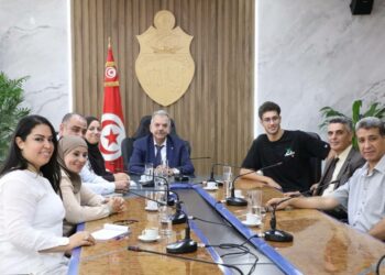 في وزارة الشباب والرياضة: بحث استعدادات االبطل احمد الجوادي في المسابقات المقبلة