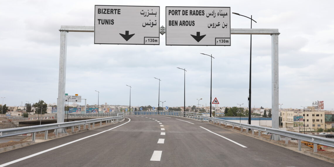 تونس-العاصمة: تقدم أشغال توسعة المدخل الجنوبي بلغت 75 ℅