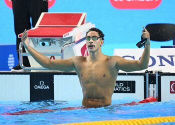 بعد ذهبيّة 800 متر: احمد الجوّادي يتوّج بذهبيّة 1500 سباحة حرّة