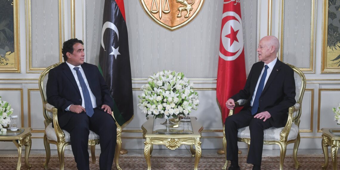استقبل رئيس المجلس الليبي: قيس سعيد يؤكد ان الأمن القومي لتونس وليبيا واحد