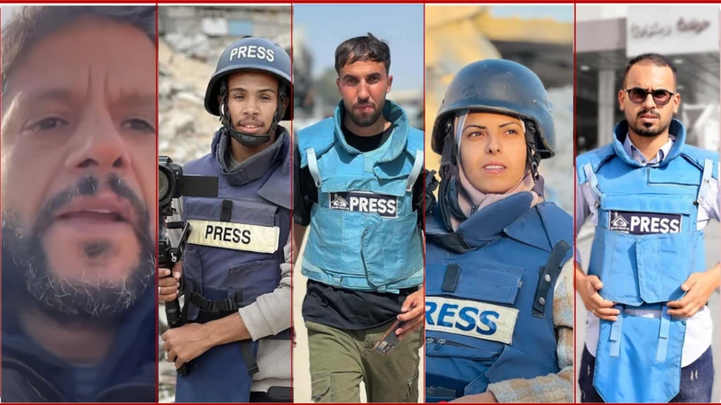 غزة-مباشر: إدانات دولية متواصلة لجريمة قتل الصحفيين الفلسطينيين