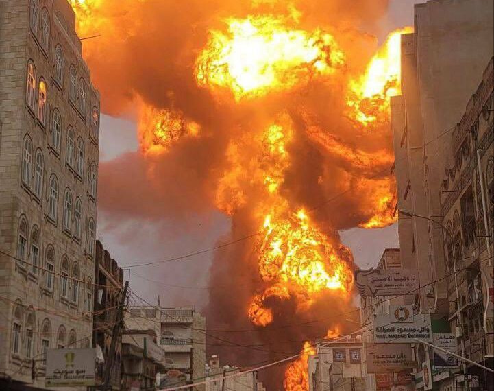 اليمن: سلسلة غارات إسرائيلية واسعة تستهدف العاصمة صنعاء