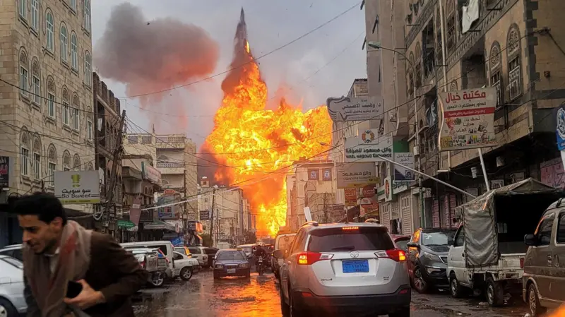 صنعاء-اليمن: ارتفاع عدد الشهداء والجرحى جراء العدوان الاسرائيلي