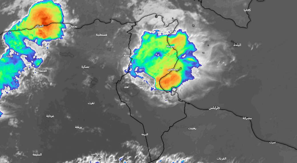 الليلة: أمطار غزيرة بالشمال الغربي والجنوب الغربي وحرارة مستقرة