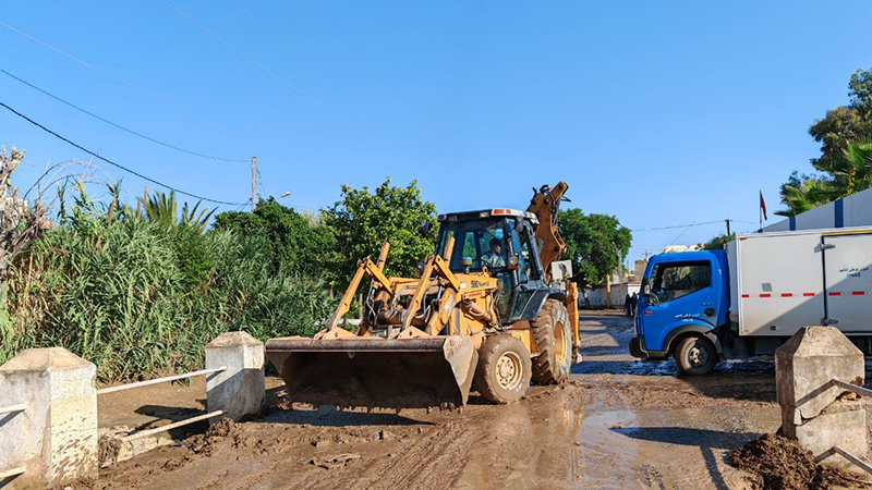 سليانة: تدخلات عديدة إثر هطول أمطار يوم أمس الإثنين