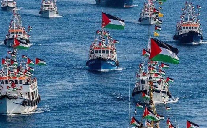 أسطول الصمود العالمي: غزة تقترب وإرادة الناشطين تزداد قوّة