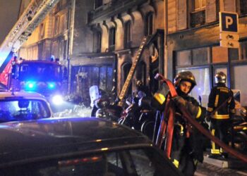 ليون الفرنسية: وفاة 4 أشخاص في حريق