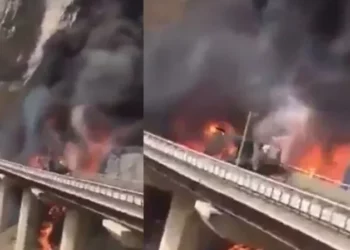 المدينة المنورة: وفاة عشرات المعتمرين الهنود نتيجة  اصطدام حافلتهم بشاحنة صهريج نفط