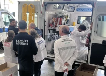 تونس تتسلّم 47 سيارة إسعاف كاملة التجهيز من الاتحاد الأوروبي